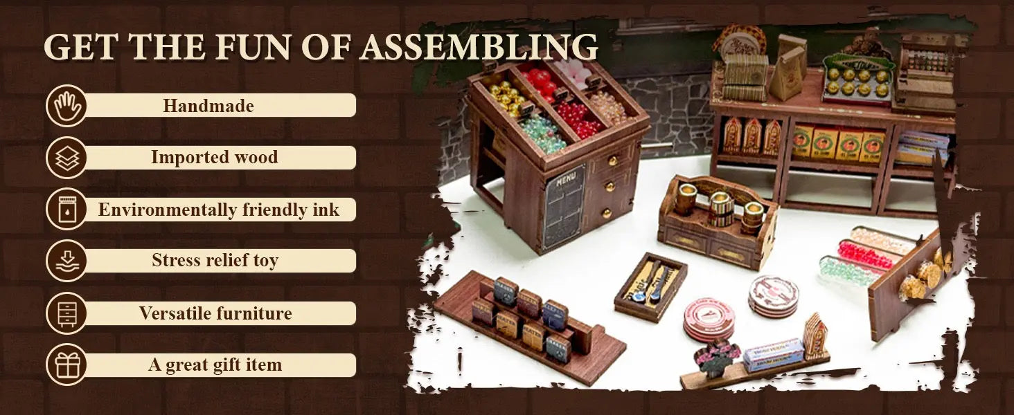 Pixie Curio DIY Miniature Kit (Magic Candy Shop) pixieCurio