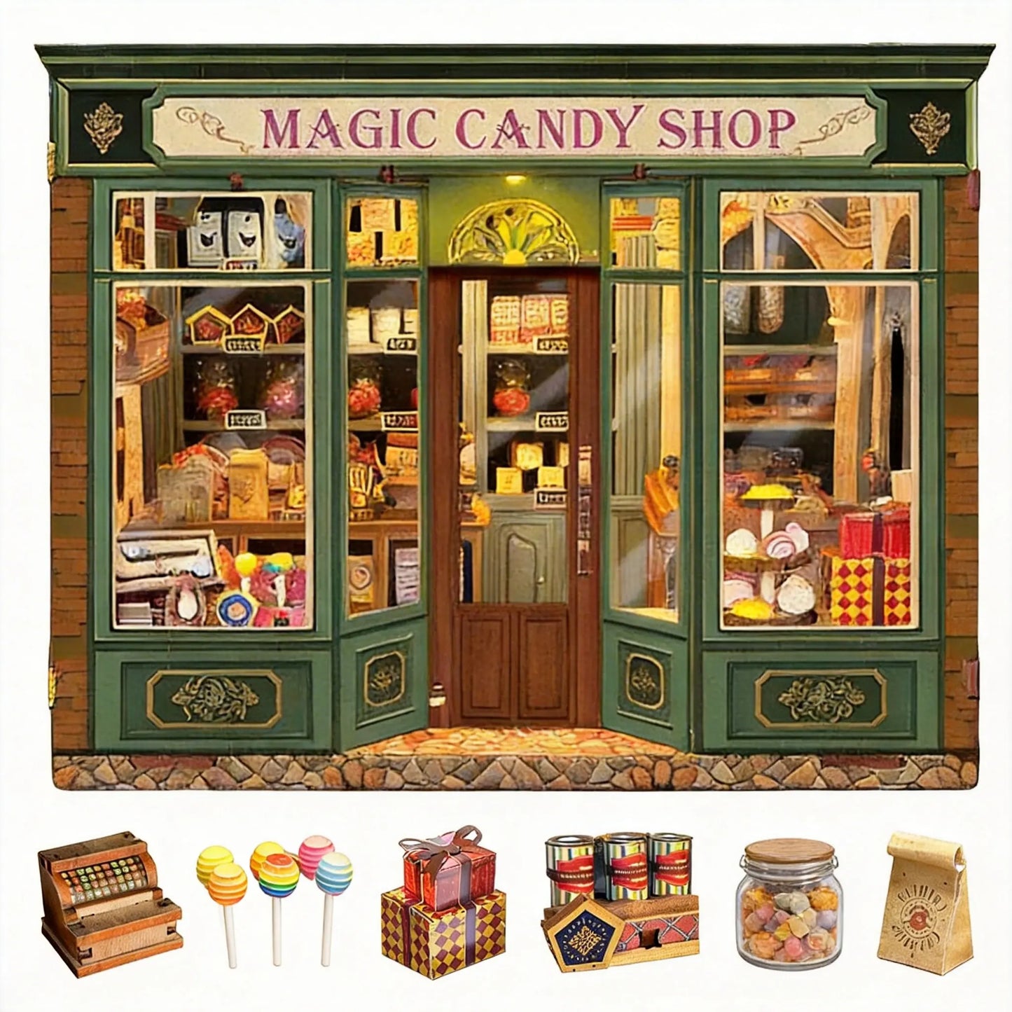 Pixie Curio DIY Miniature Kit (Magic Candy Shop) pixieCurio