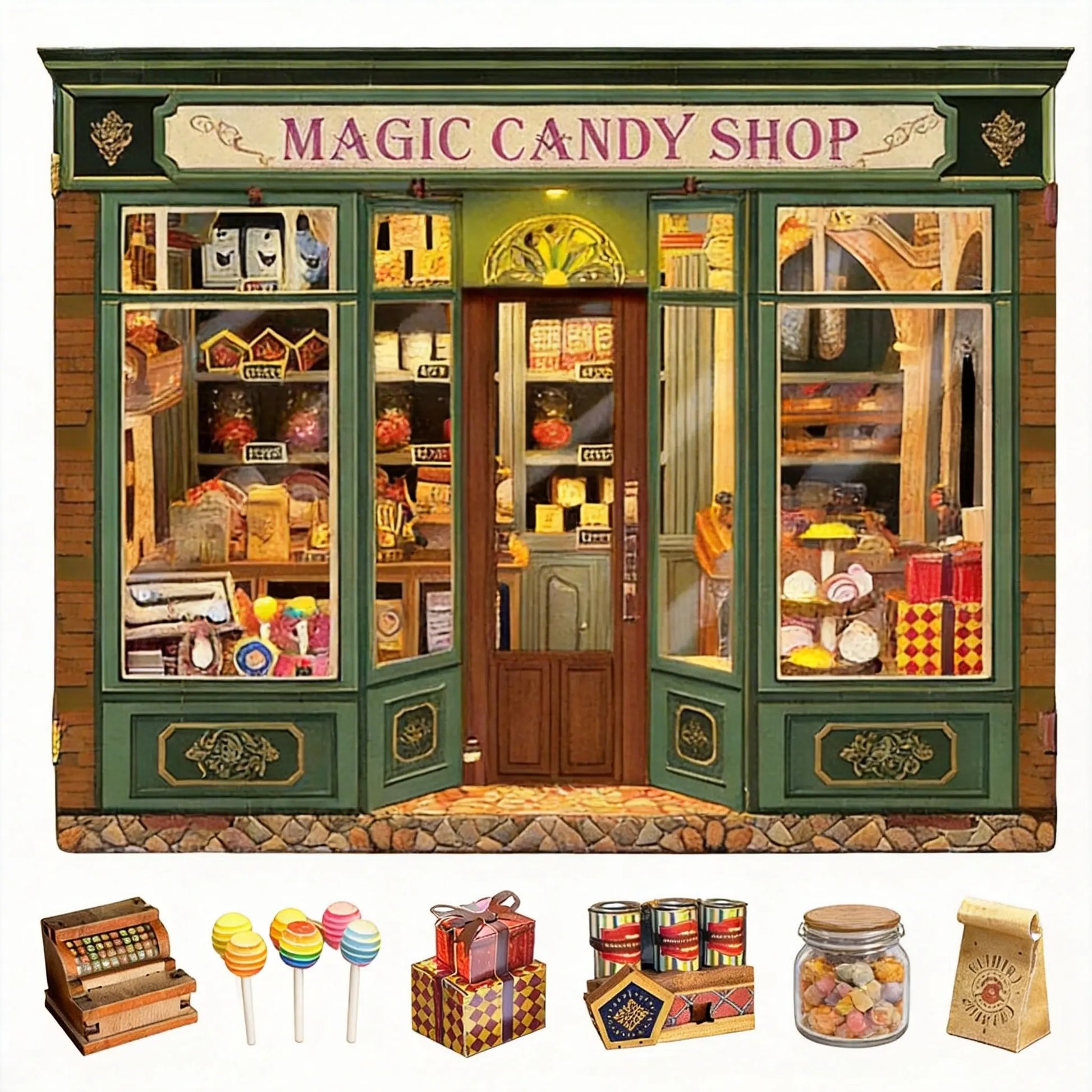 Pixie Curio DIY Miniature Kit (Magic Candy Shop) pixieCurio