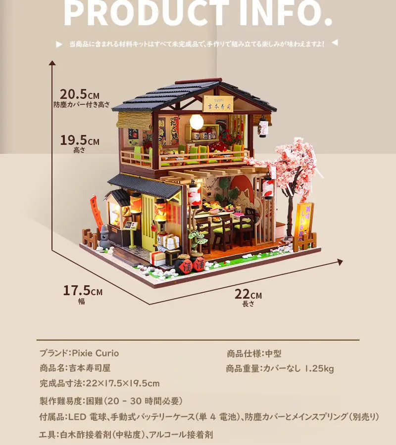 寿司屋-----寿司屋の小さな世界 pixieCurio