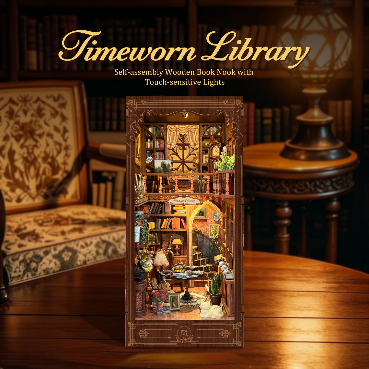 Timeworn Library pixieCurio