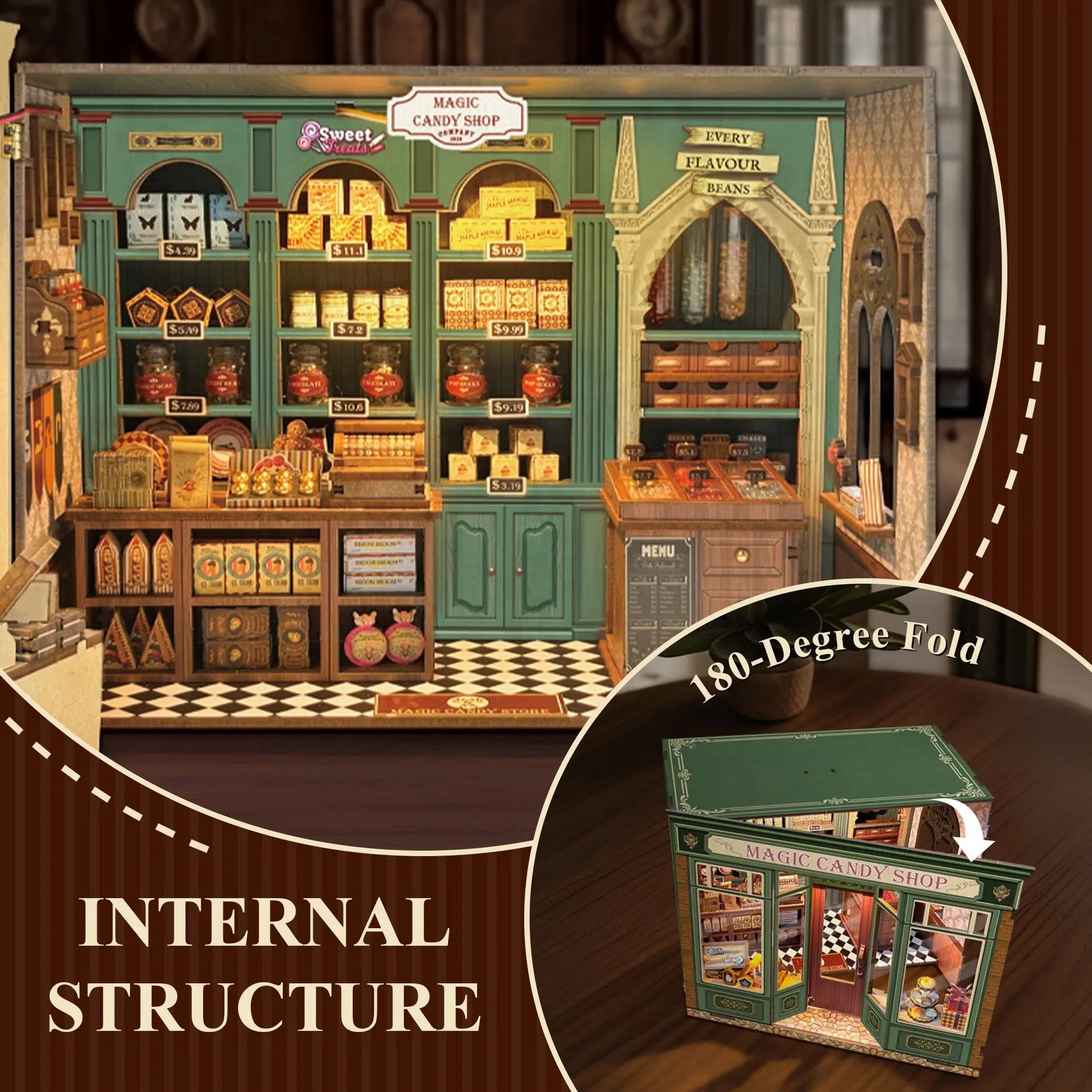 Pixie Curio DIY Miniature Kit (Magic Candy Shop) pixieCurio