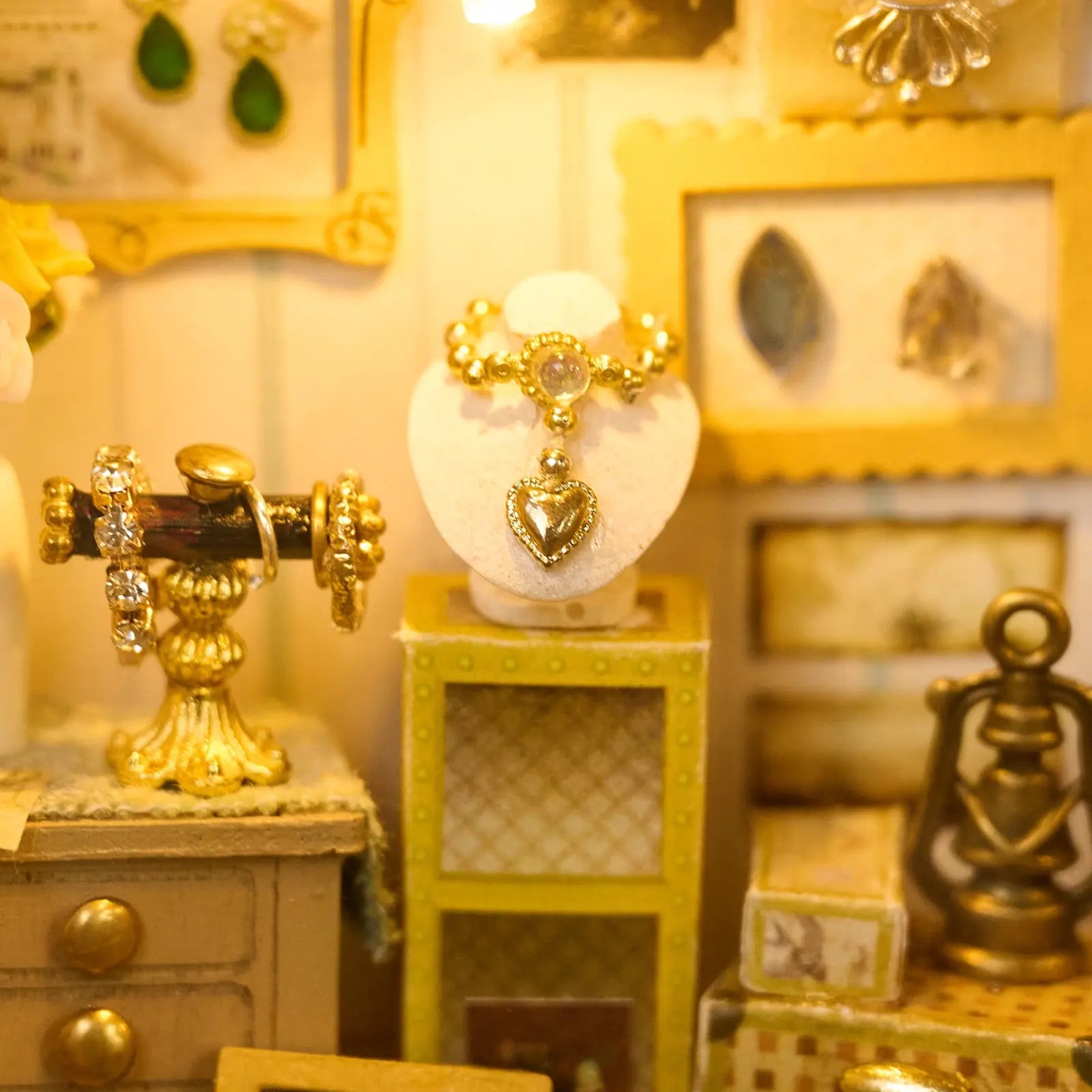 Pixie Curio Treasures Secret Jewelry Shop Miniature Kit pixieCurio