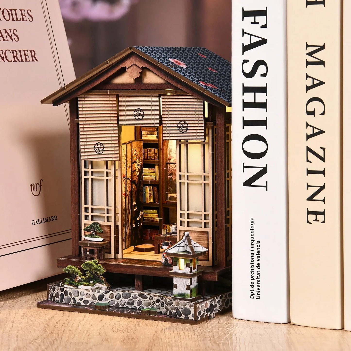 Pixie Curio DIY Miniature  Kit (Moss Lantern Tea Garden) pixieCurio