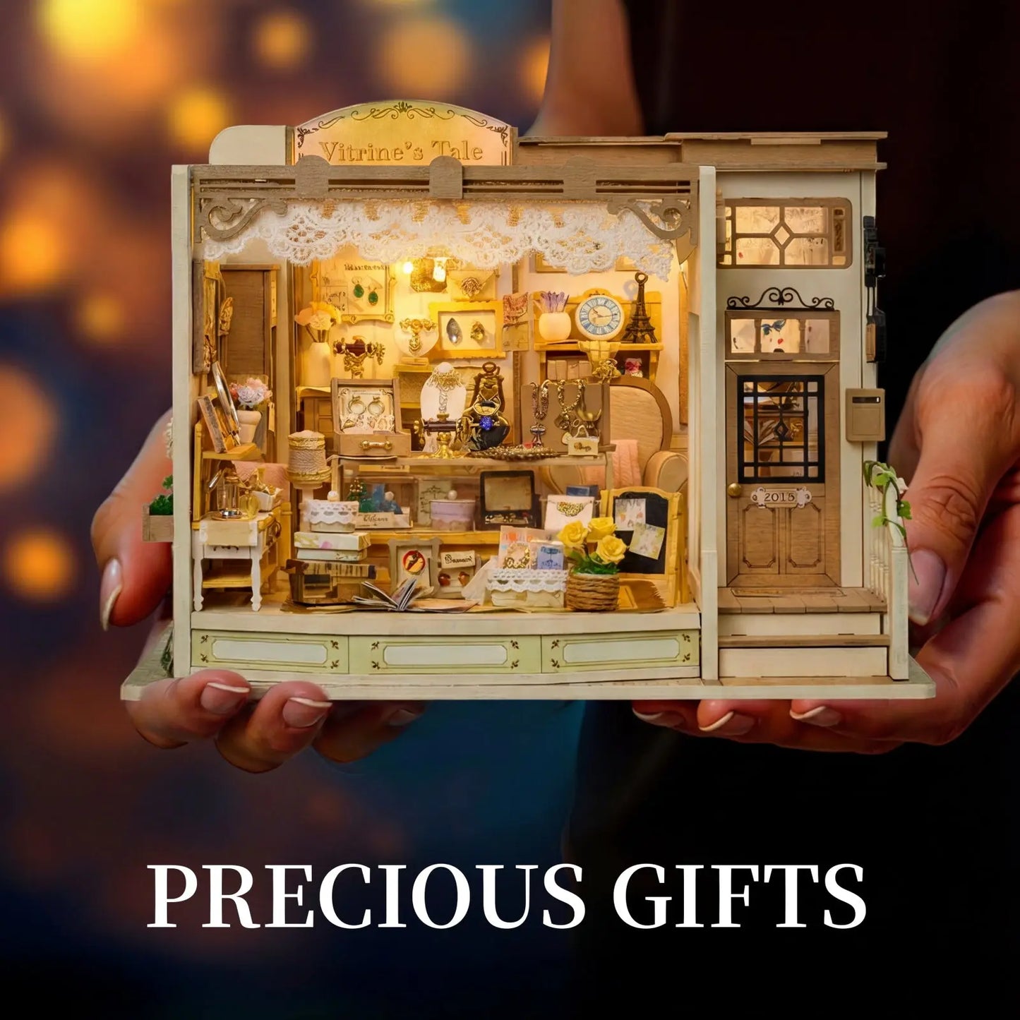Pixie Curio Treasures Secret Jewelry Shop Miniature Kit pixieCurio