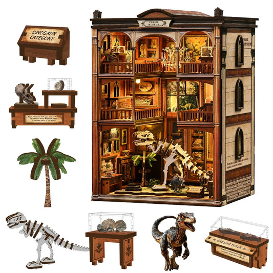 Pixie Curio DIY Book Nook Kit (Fossil Museum) pixieCurio